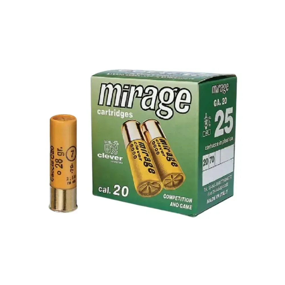 Mirage 20/28 T3 – lovna patrona 28 g - Poreč