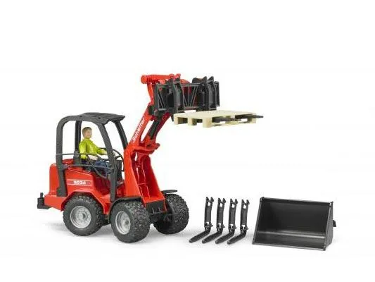 bruder bager schäffer compact loader 2034 - br02191 - slika 3