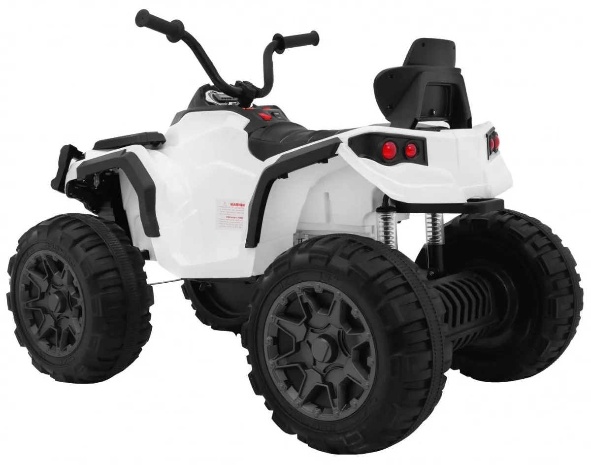 quad na akumulator atv bdm0906 - bijeli - slika 6