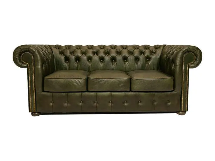 Chesterfield Trosjed Class Leather | 3-sjedišta - Ježdovec, Zagreb