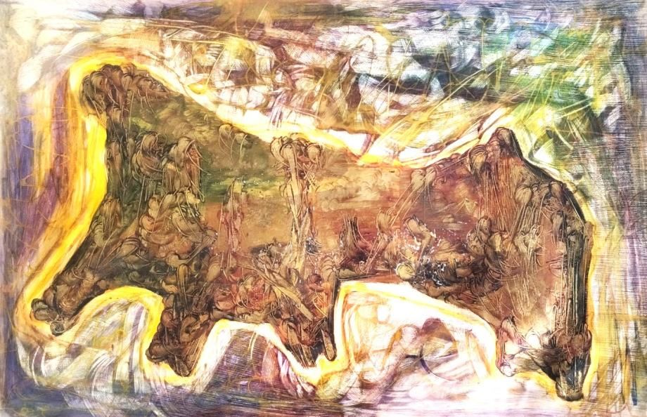 Ramë J.Shala - apstrakcija 2 - Zagreb
