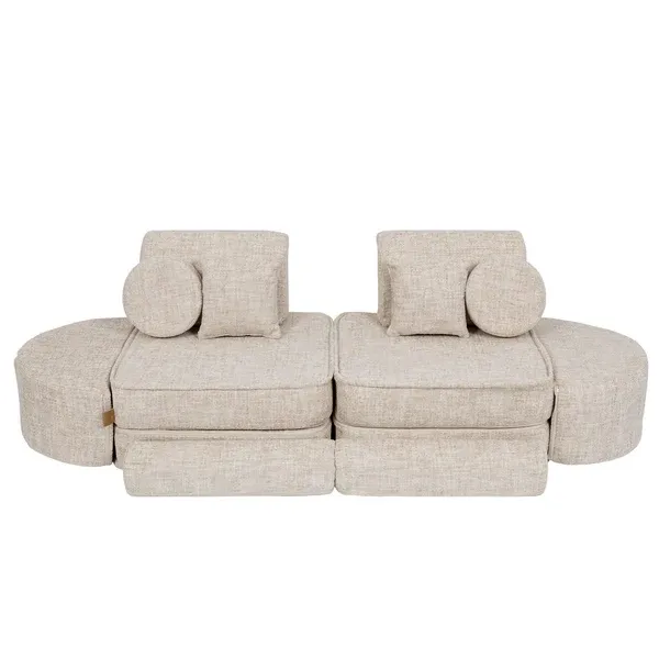 modularna sofa - bež boje sljeza - slika 3