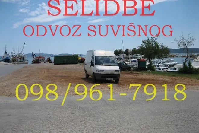 Selidbe Zadar, Odvoz Suvišnog I Prijevoz Unutar Rh
