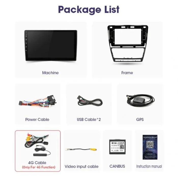 škoda octavia 2 2007 - 2013 original radio 2din android multimedija - slika 2