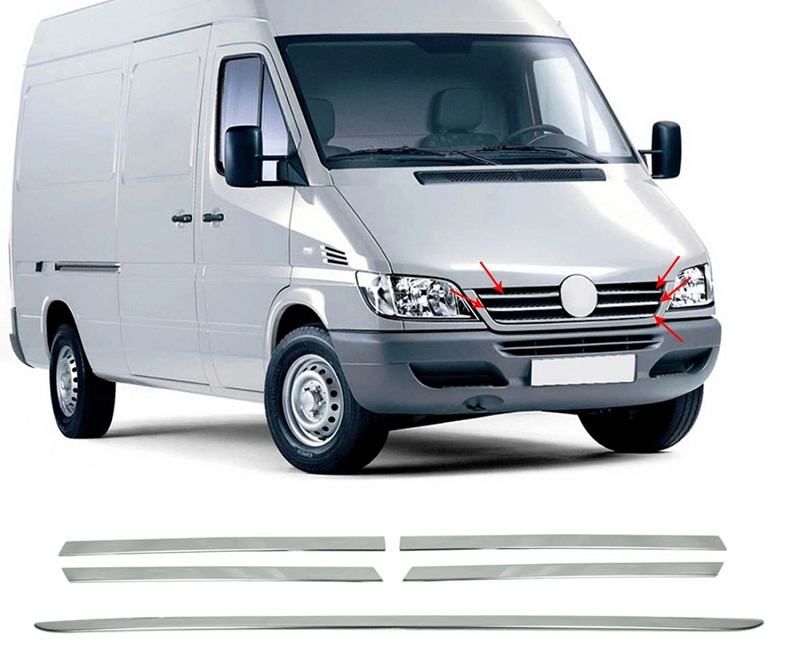 oprema i styling za mercedes sprinter w901 - eksterijer-krom - slika 2