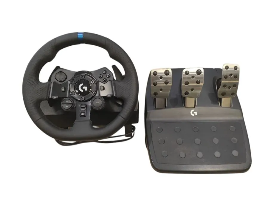 logitech g923 set volan i papučice za pc/ps4/ps5 - kao novo/r1, rate! - slika 3