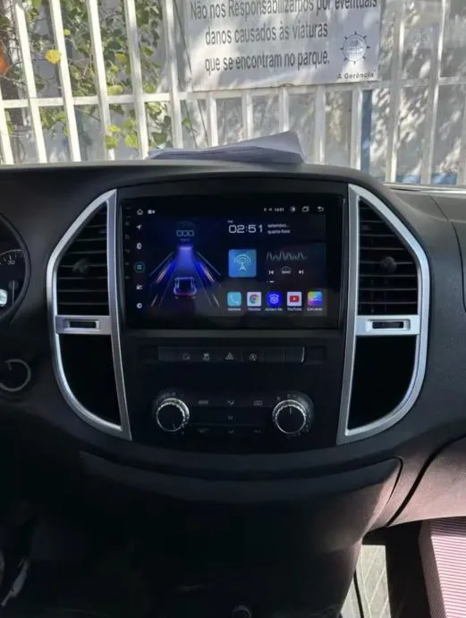 mercedes vito 3 w447 2014-2021 original android navigacija kamera wifi - slika 19