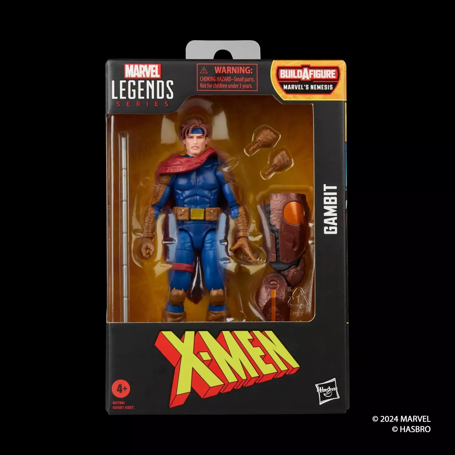 marvel legends series: x-men – gambit figura, 15cm - slika 7