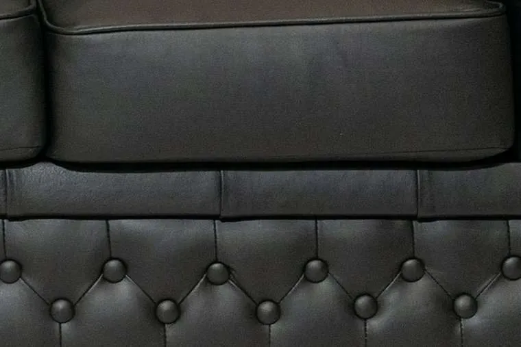 chesterfield garnitura first class leather | 6-sjedišta | shiny black - slika 3