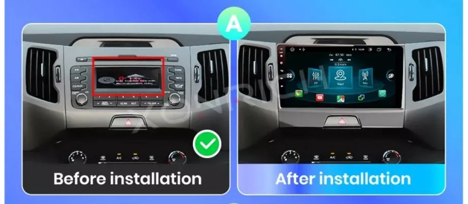 kia sportage 2010-2016 original android multimedija navigacija - slika 2