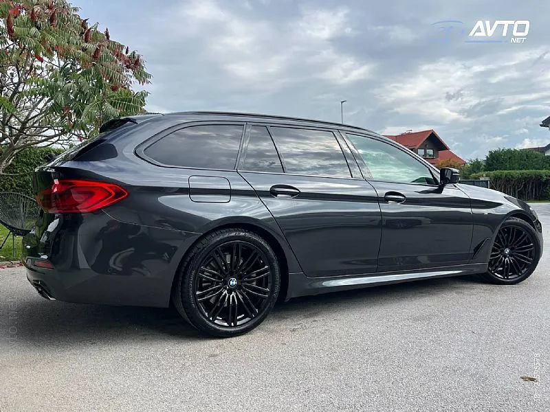 bmw serije 5 touring: 520d m sport-led-navi-kam 360-tow-odličan - slika 5