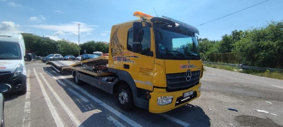 mercedes atego 821 - autotransporter - 4 vozila - euro 6 - servisna ! - slika 2
