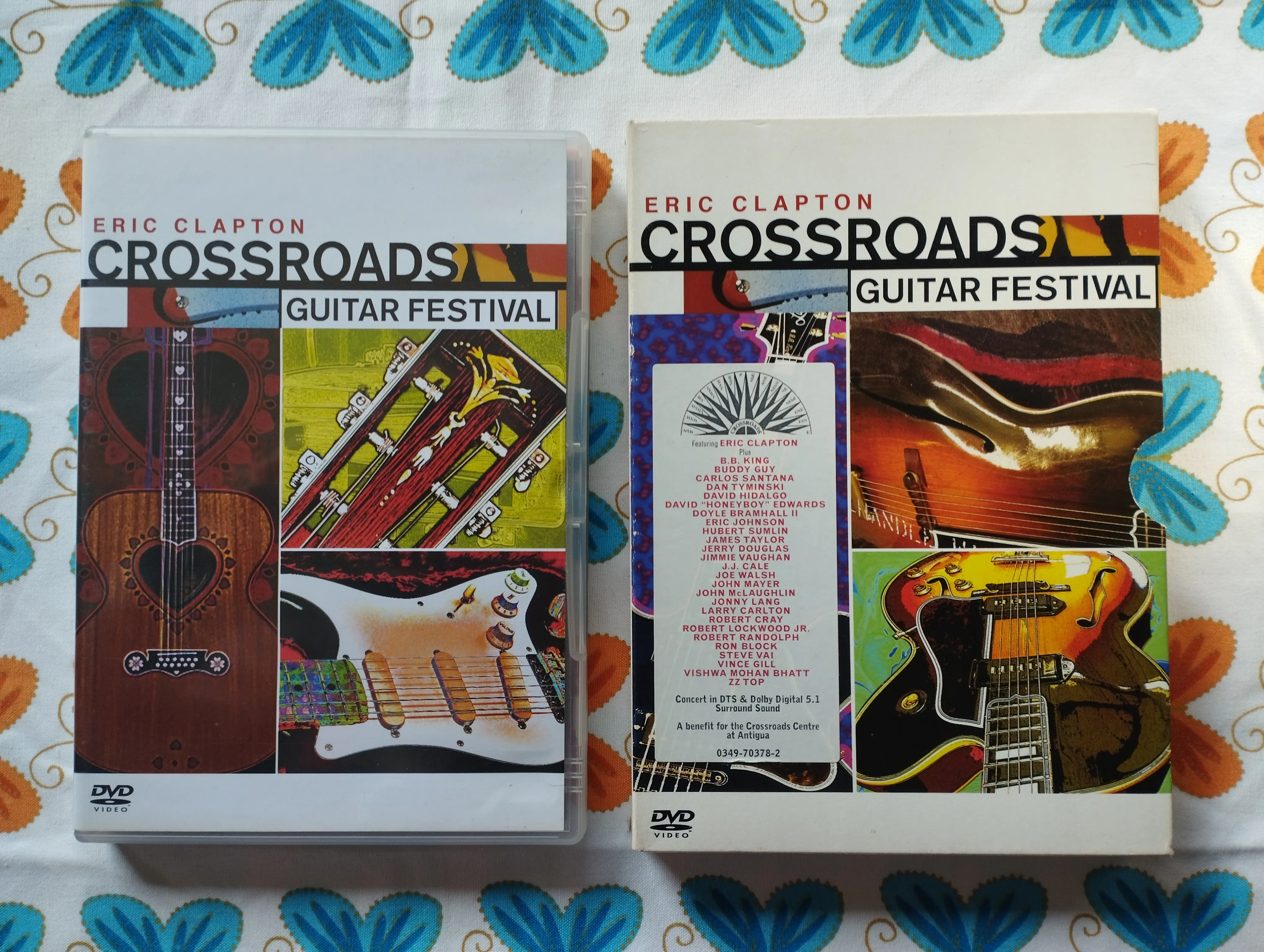 Eric Clapton - Crossroads Guitar Festival 2DVD set - Samobor