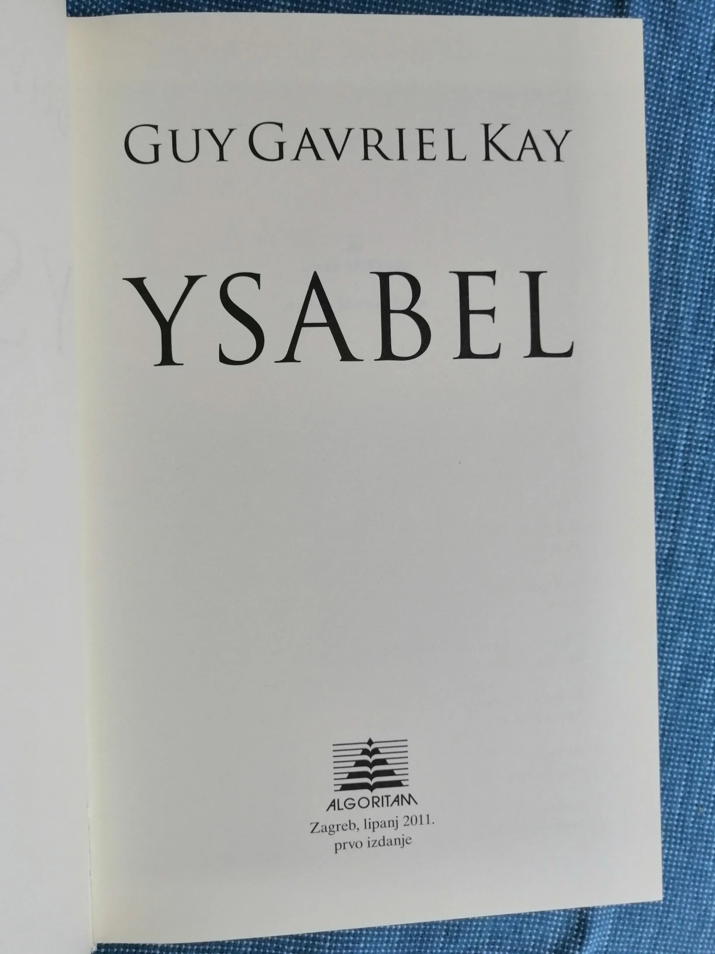 guy gavriel kay – ysabel - slika 2