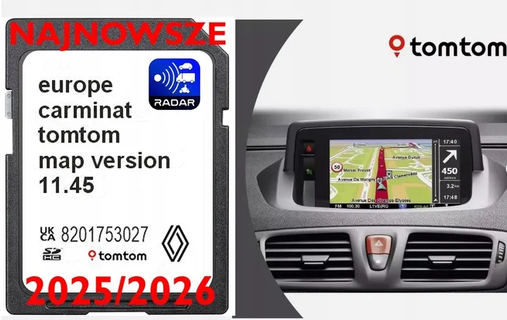 renault r-link carminat live najnovija navigacijska sd kartica v11.45 - slika 10