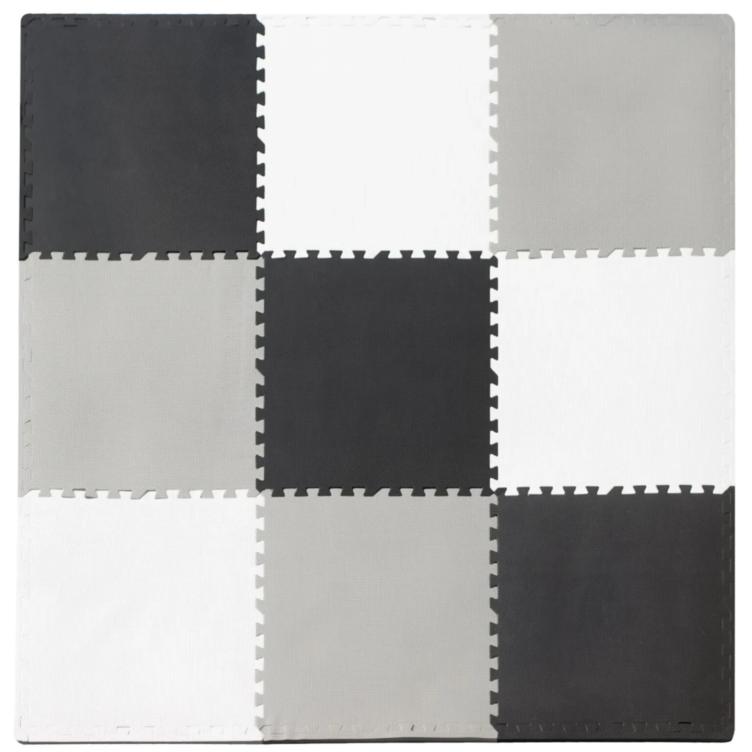 edukativna podloga puzzle crno-bijele 180×180 - slika 2