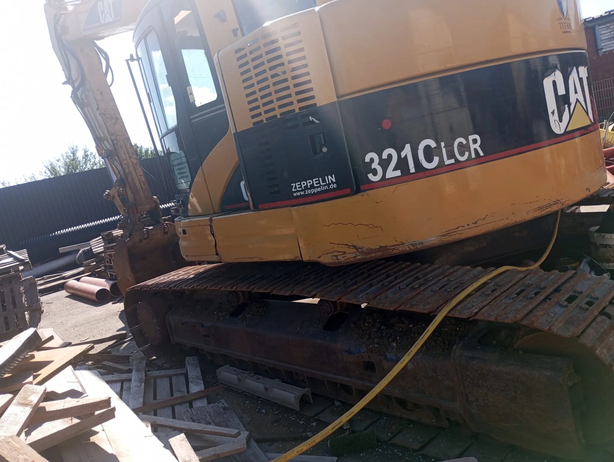 bager cat 321 c lcr, 2006 - slika 4