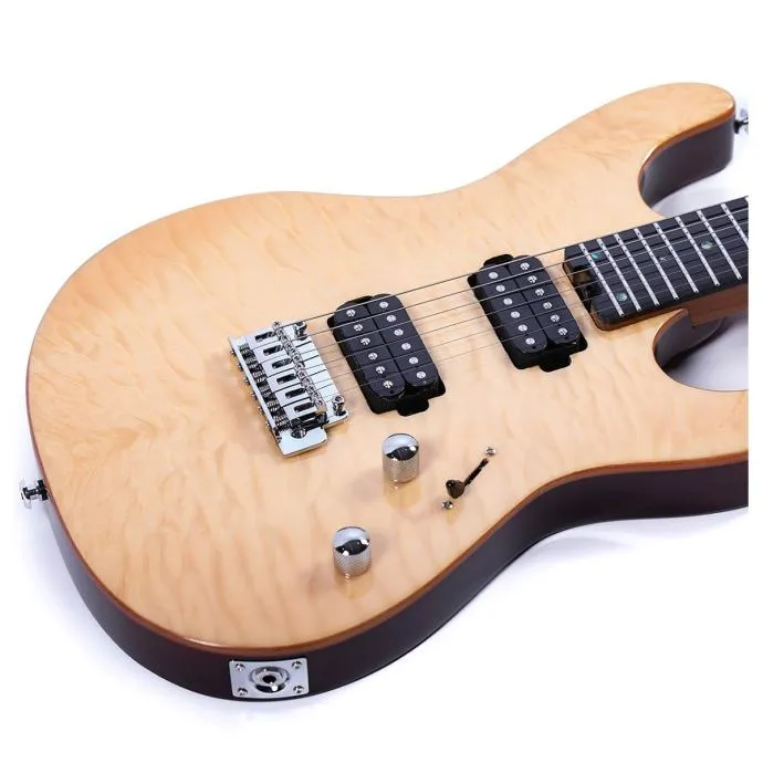 volgoa vlm-01 black, blue ili nt električna gitara - slika 9