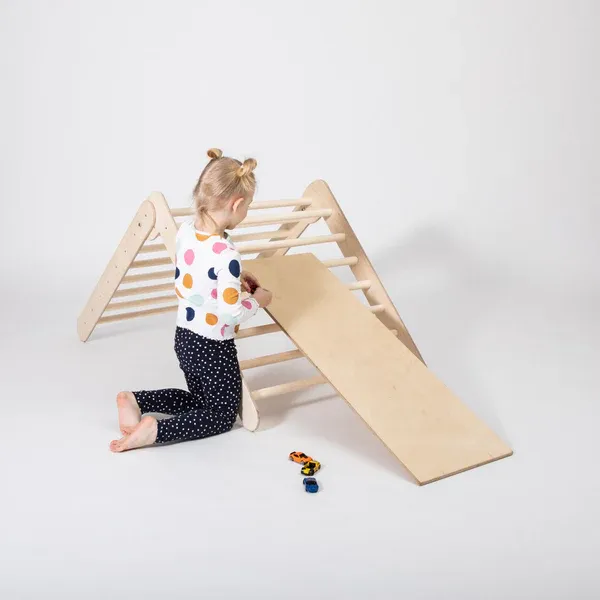 montessori trokut za penjanje s rampom - slika 2
