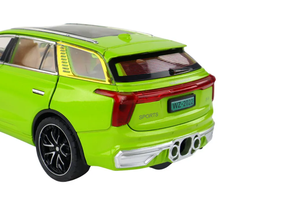 auto na daljinsko upravljanje aluminum 1:24 - zeleni - slika 6
