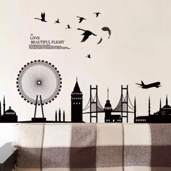 Zidna naljepnica - Birds in Flight - Zagreb, Novi Zagreb - istok