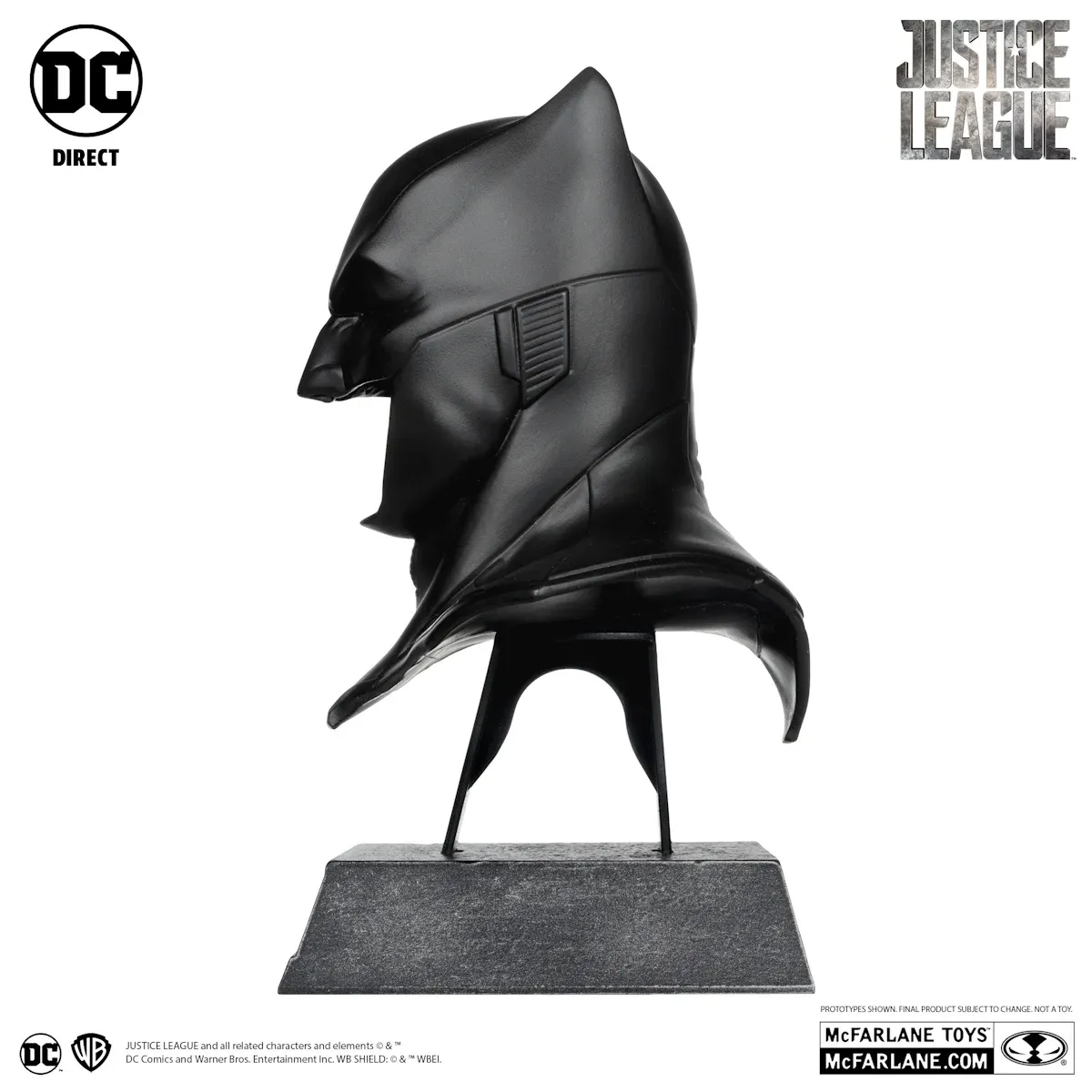 mcfarlane dc direct – batman (justice league) cowl replica - slika 3