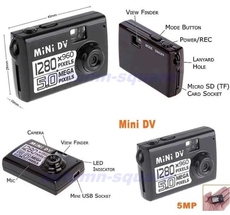 mini mala 5 mp kamera - video + audio - slika 6