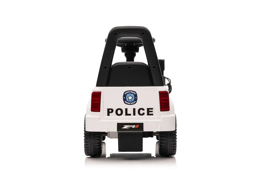 dječja guralica police - bijela - slika 5