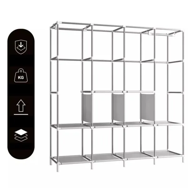 platneni moderni ormar twin deluxe couture - slika 17