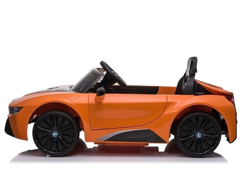 licencirani auto na akumulator bmw i8 – narančasti - slika 4