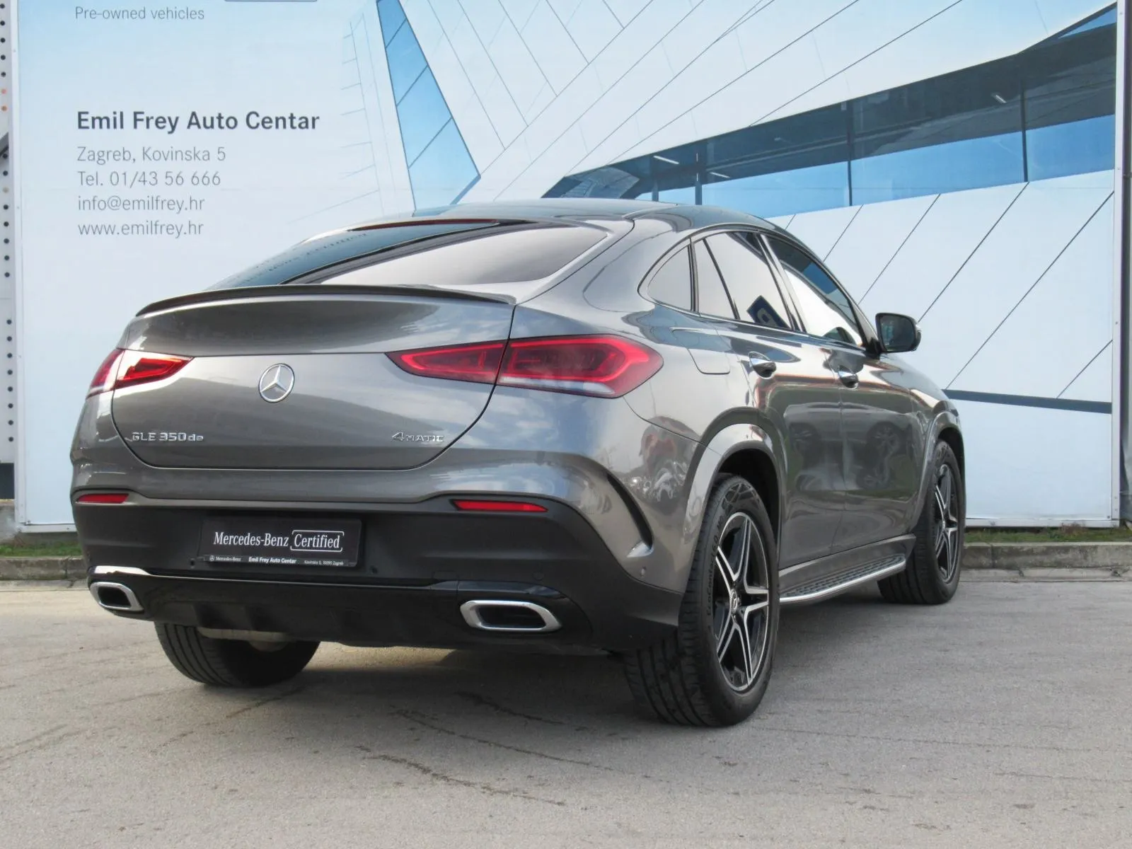 mercedes-benz gle coupe 350 de 4m amg line/night/memory/pano/keyless - slika 6