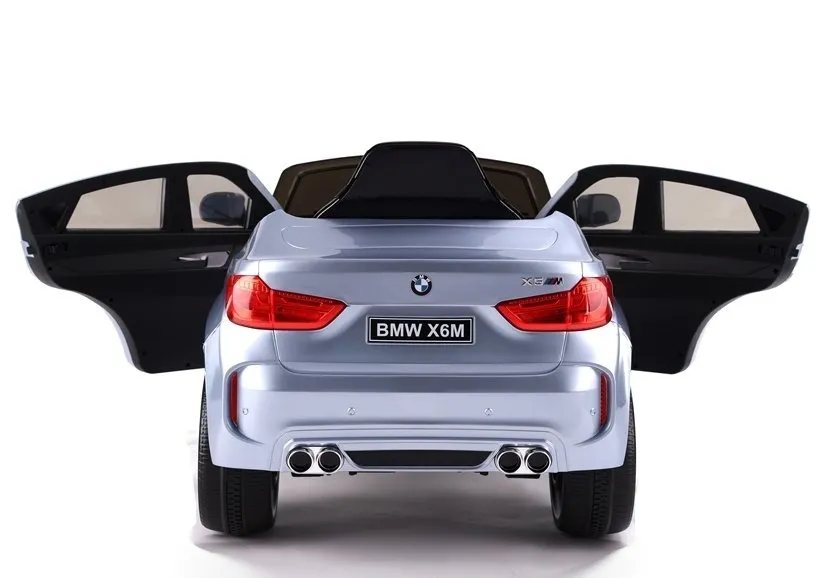 licencirani auto na akumulator bmw x6 - sivi/lakirani - slika 8