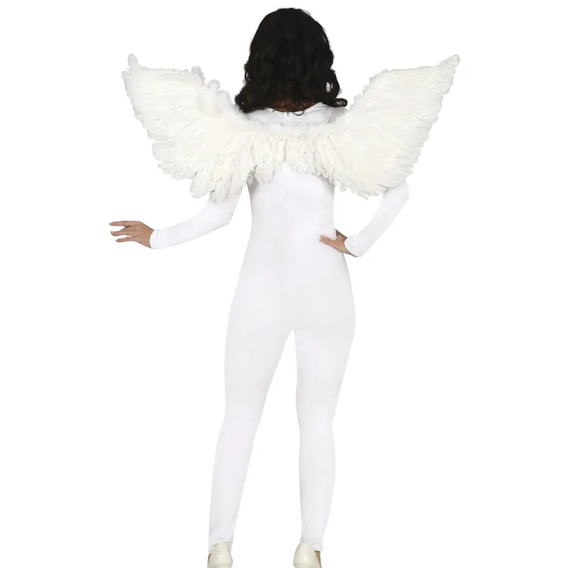 velika bijela pernata krila 106 cm - slika 3