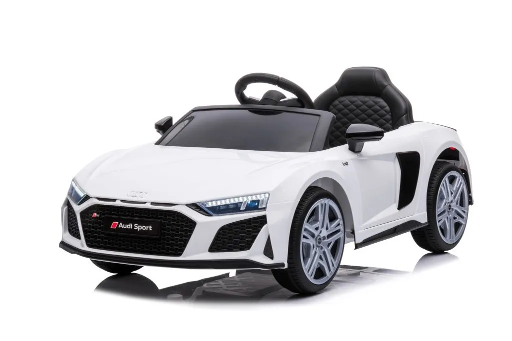 licencirani auto na akumulator audi r8 lift a300 - bijeli - slika 2