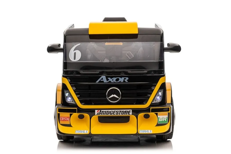 kamion na akumulator mercedes xmx622b - žuti - slika 2