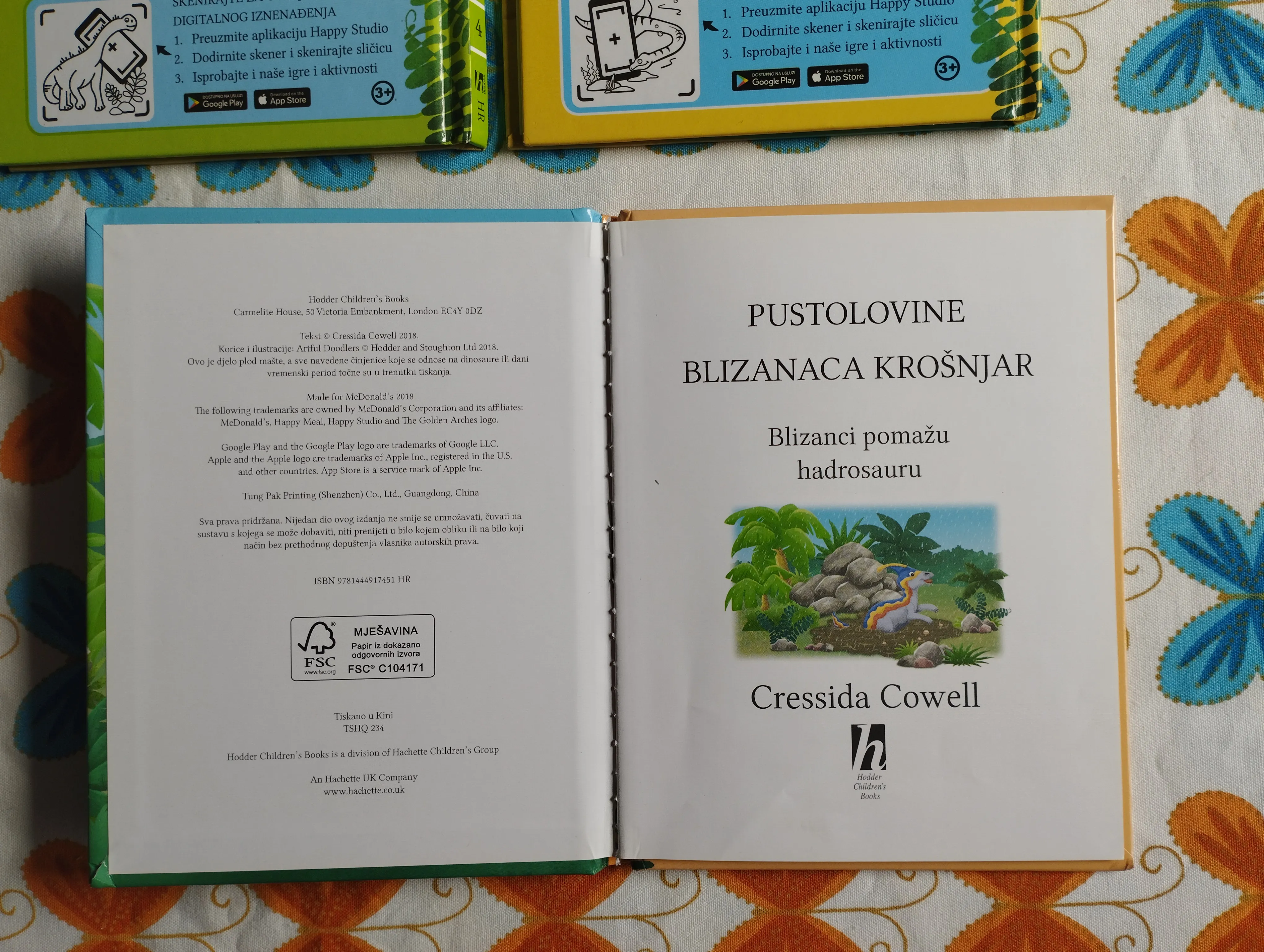 cressida cowell - pustolovine blizanaca krošnjar 4, 5, 6 lot - slika 4