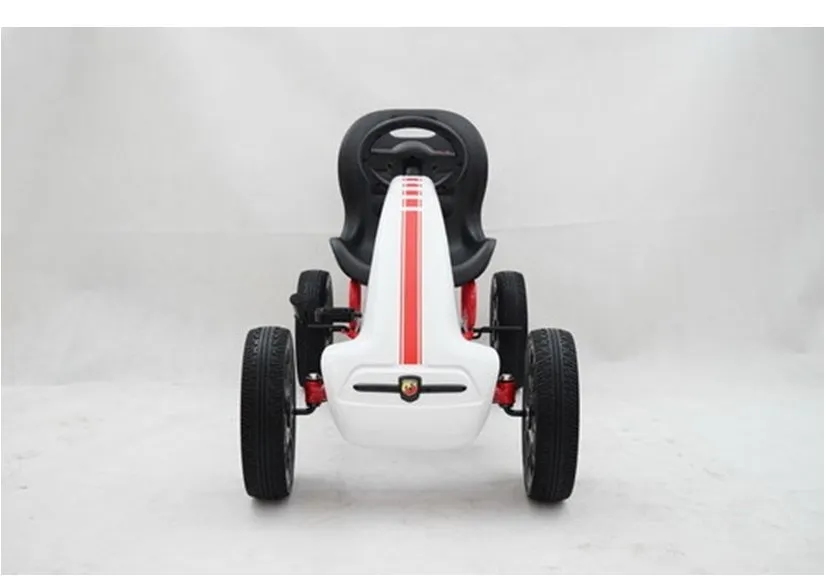 go-kart na pedale abarth - bijeli - slika 5