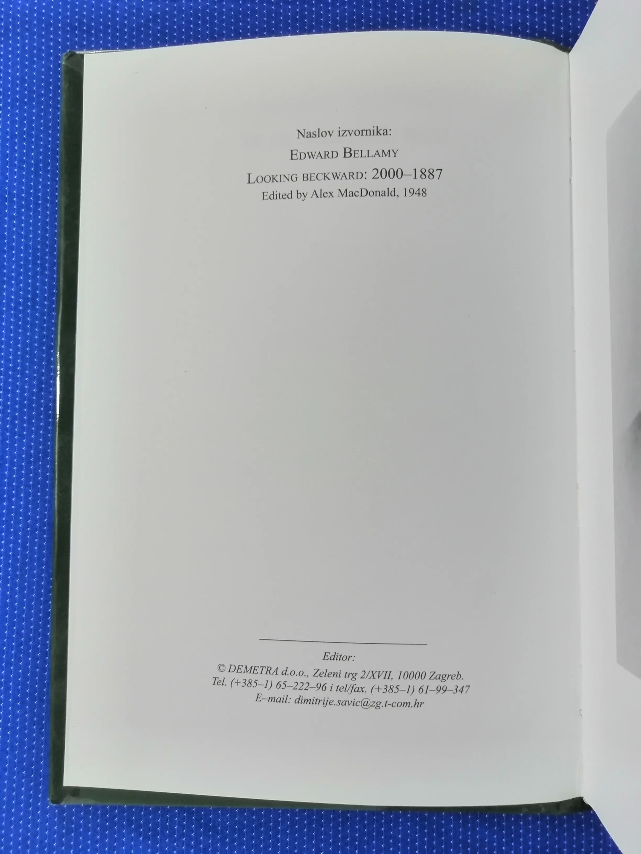 edward bellamy – pogled unatrag 2000–1887. [z122] - slika 3
