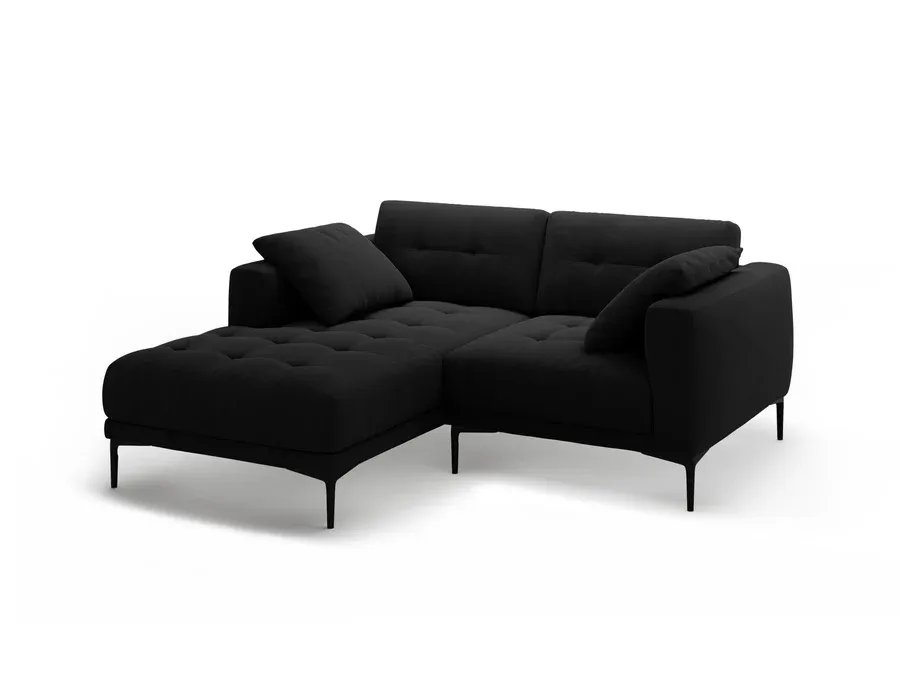 kutna garnitura bemy, 205x174cm, materijal: baršun - slika 2