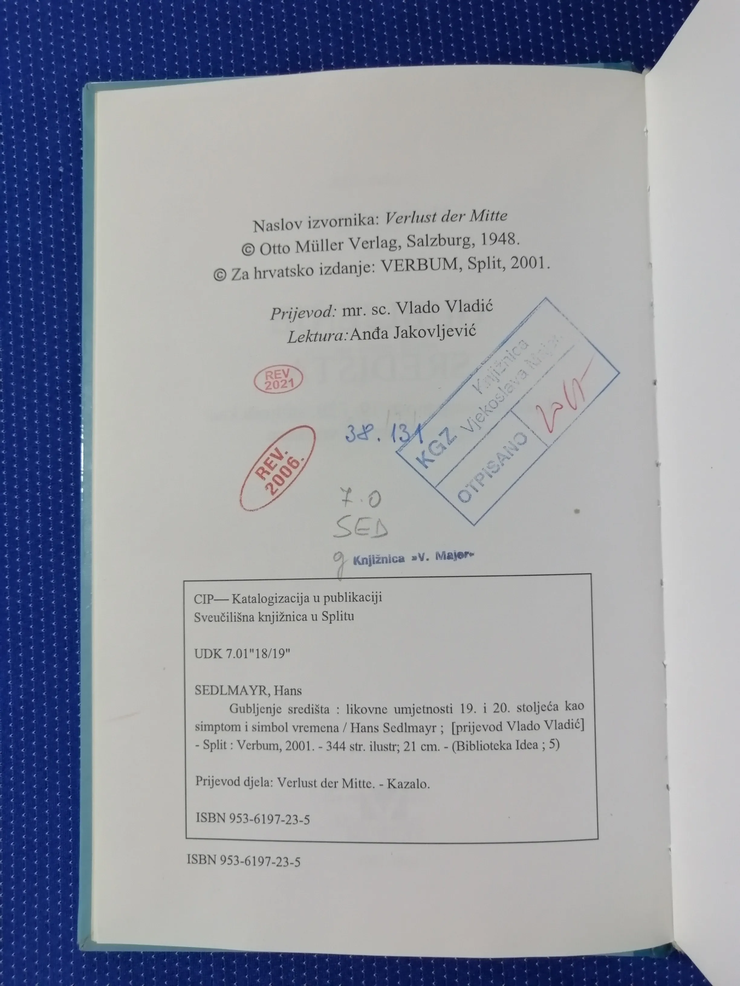 hans sedlmayr – gubljenje središta - slika 4