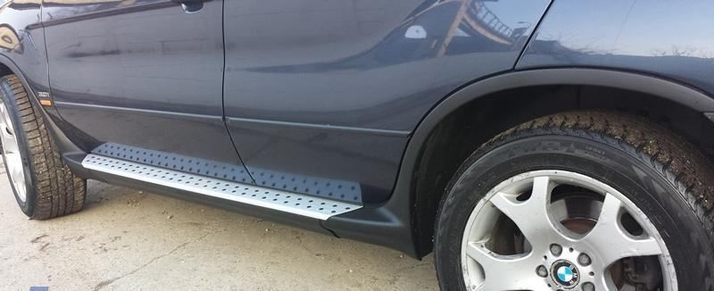 off road aerodinamic paket-bočne stepenice+obloge za bmw x5 e53 - slika 3