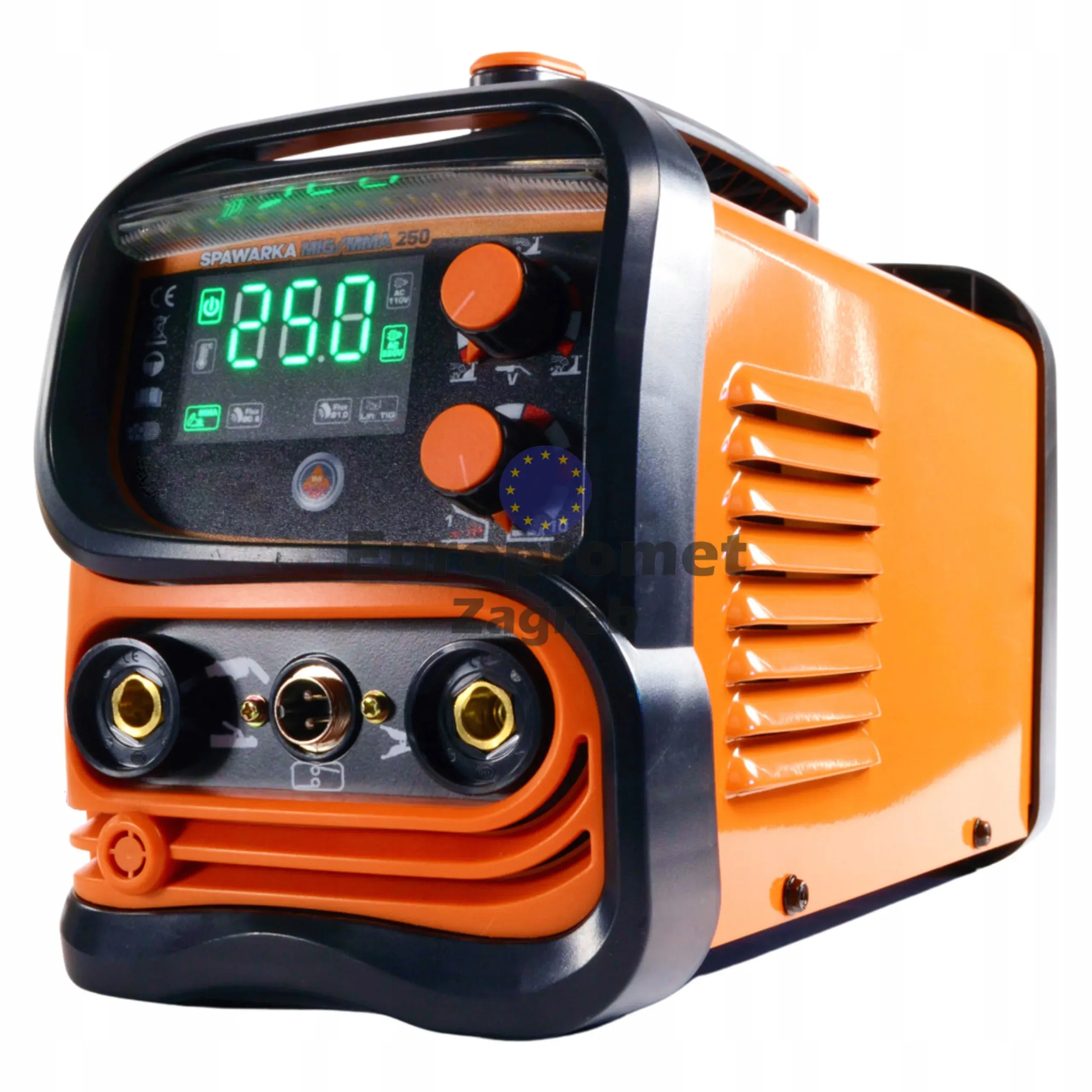 aparat za varenje/ zavarivanje žicom/ elektrodom 250a mig / flux / mma - slika 2
