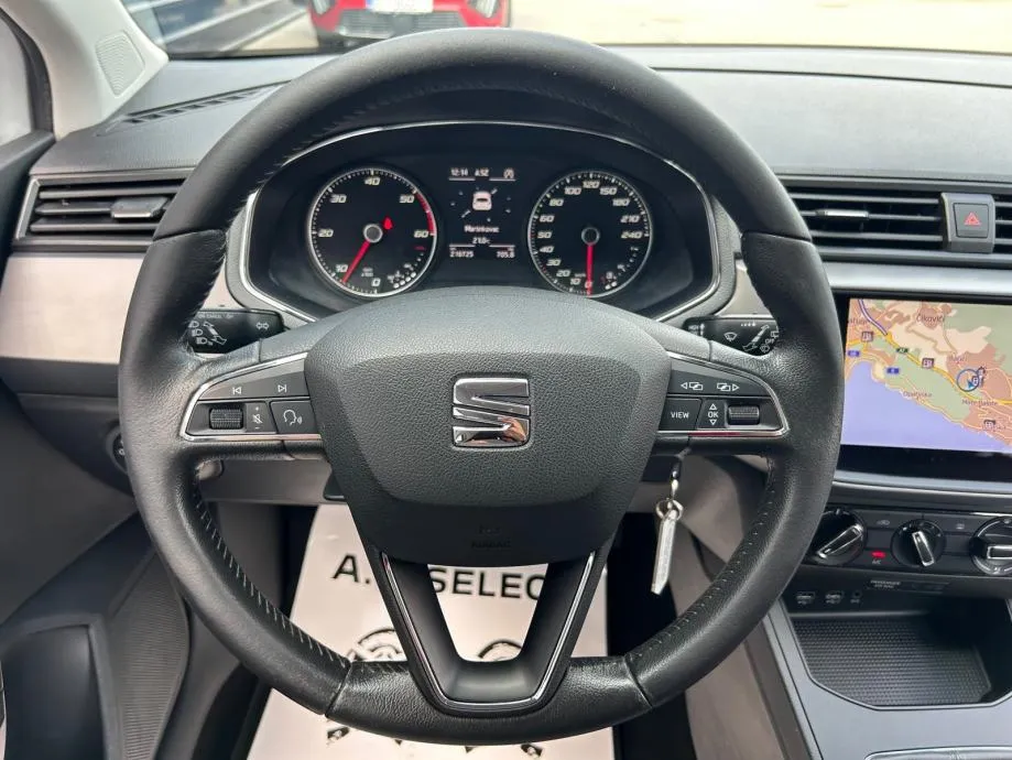 seat ibiza 1,6 tdi - navi - tempomat - servis - reg 1 god - akcija !!! - slika 12