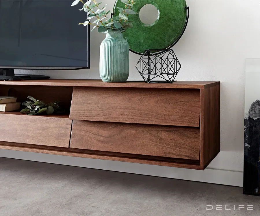 tv komoda eloi 240x33cm, materijal: bagrem - slika 5