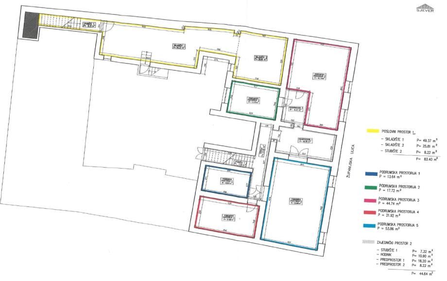poslovno stambeni prostor: osijek, centar, ulični lokal, 905 m2 - slika 3