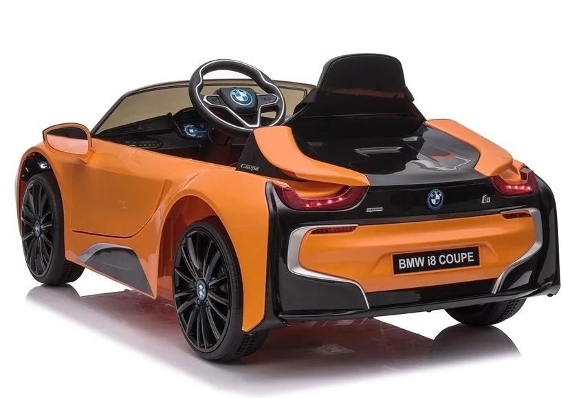 licencirani auto na akumulator bmw i8 – narančasti - slika 5