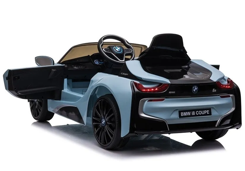 licencirani auto na akumulator bmw i8 – svijetlo plavi - slika 9
