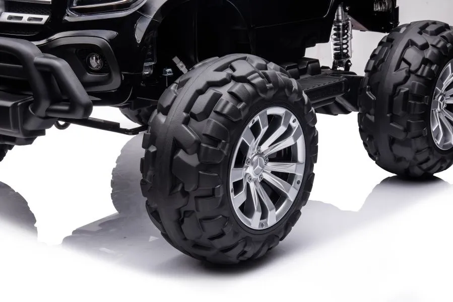 licencirani auto na akumulator mercedes dk-mt950 4x4 - crni/lakirani - slika 9
