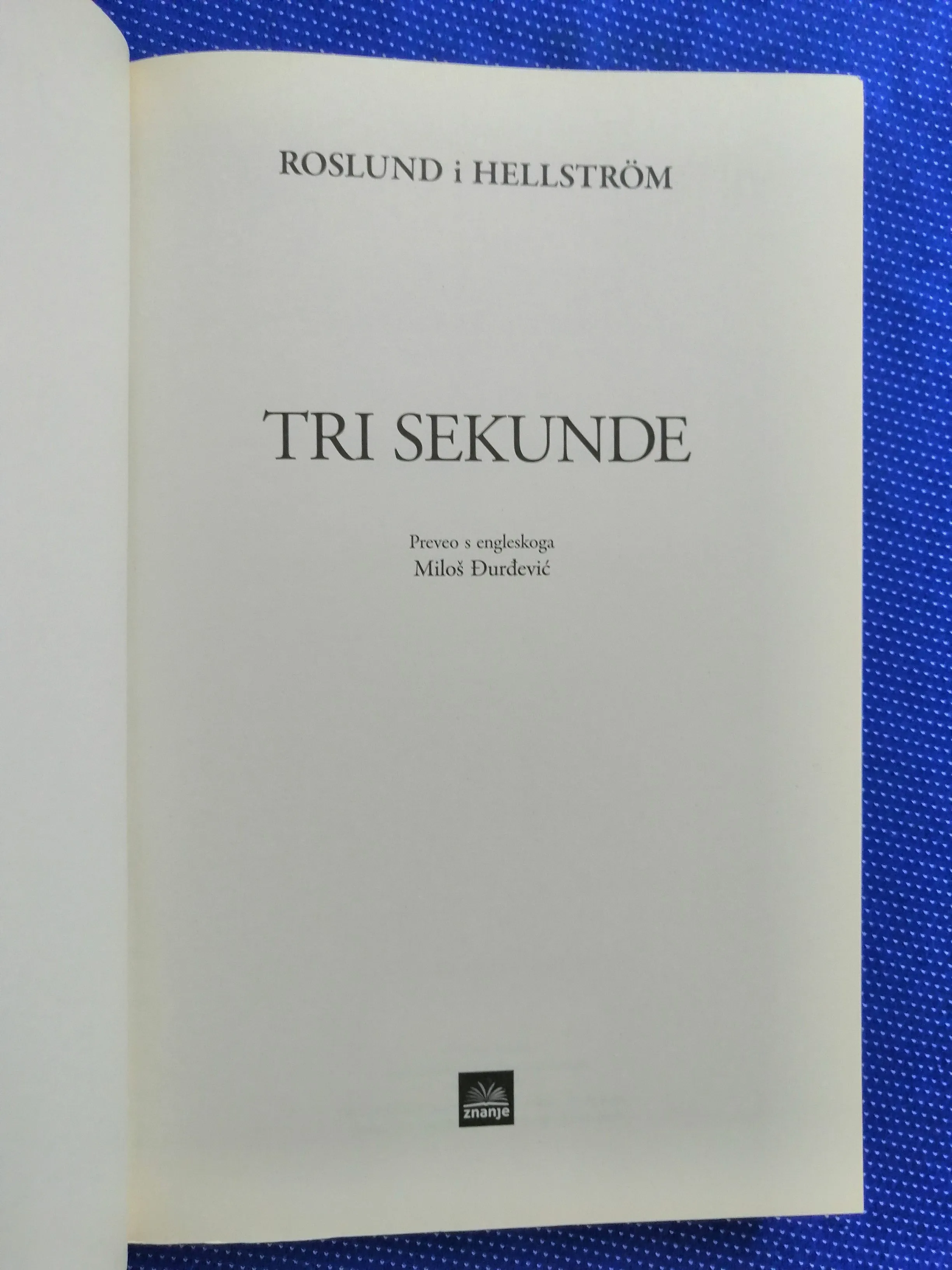 roslund i hellström – tri sekunde - slika 2