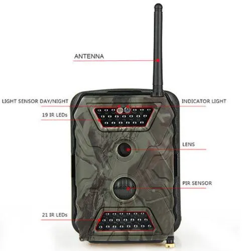 acorn guard ag-680m 1080p hd 940nm lovačka kamera mms / email - slika 3